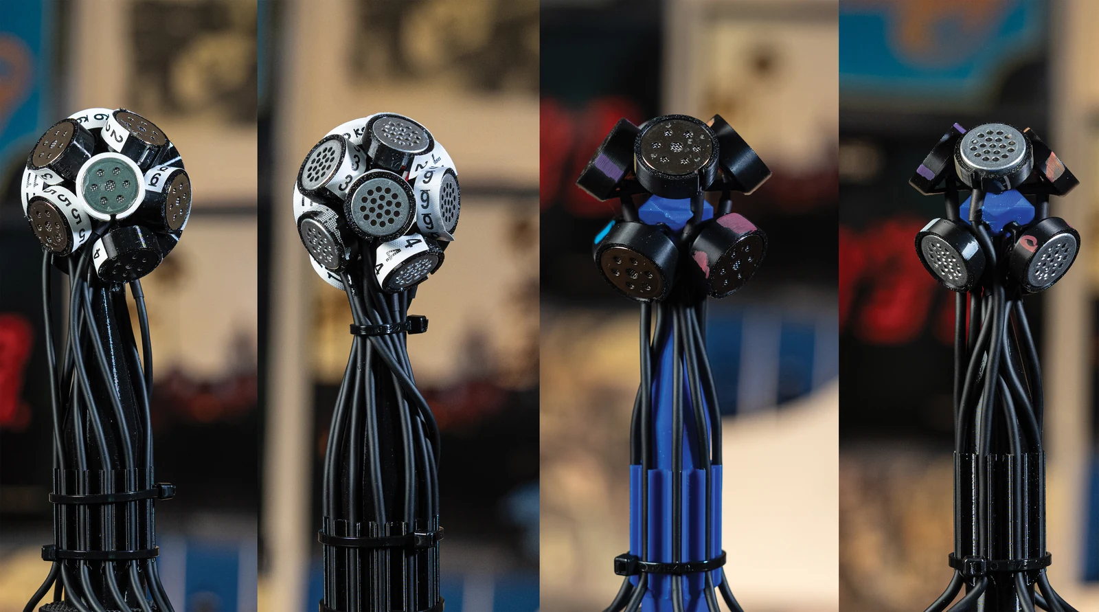 Sound Sleuth Ambi-8 and Ambi-12 microphones